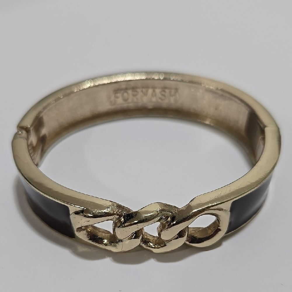 Gold And Brown Bracelet